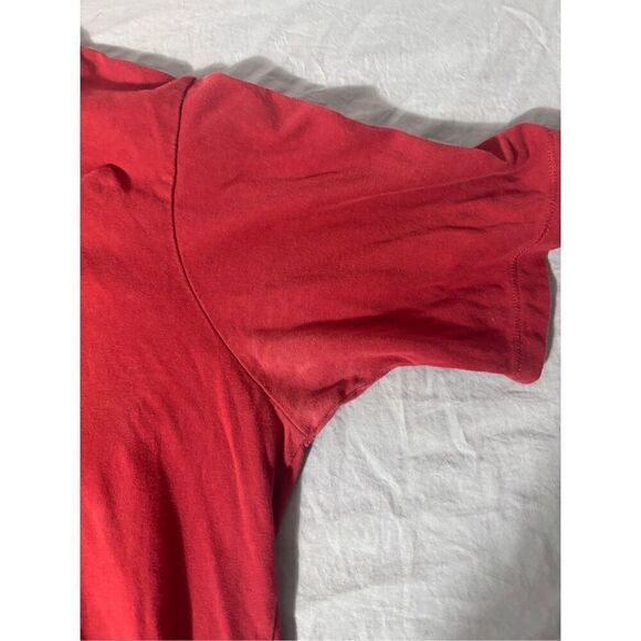 Nike Iowa Cyclones Hooded Shirt Men's Medium M Red The Nike Tee - Picture 8 of 9